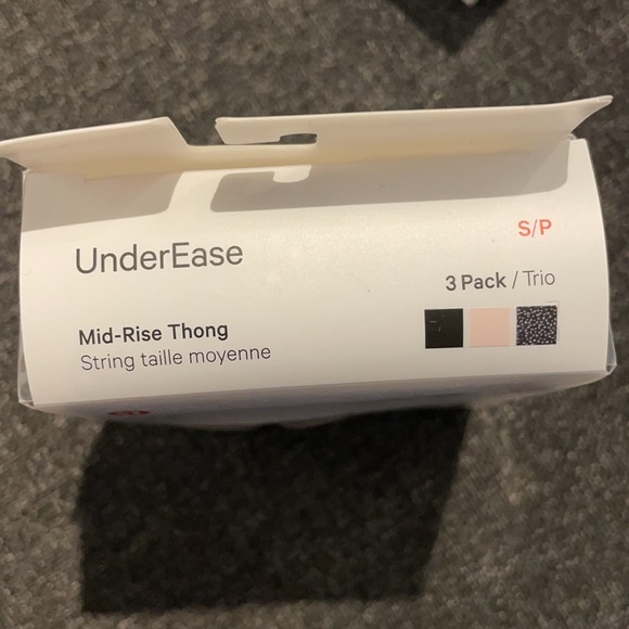 Lululemon UnderEase Mid-Rise Thong Underwear 3 Pack - Picture 6 of 6